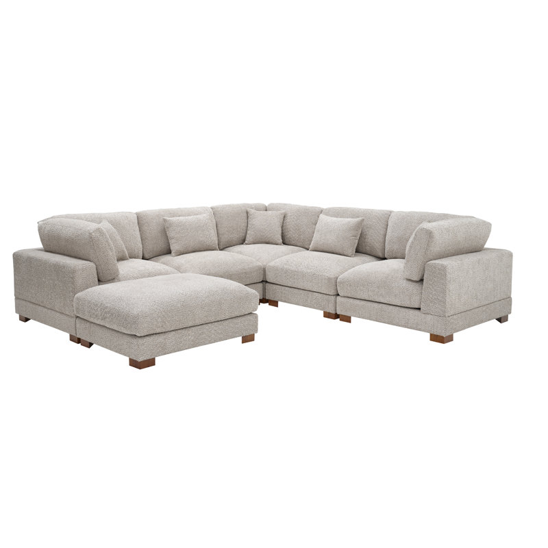 Luna Sofa, Khaki Polyester