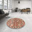 Tapis traditionnel rouge / beige Lavely-1246149348