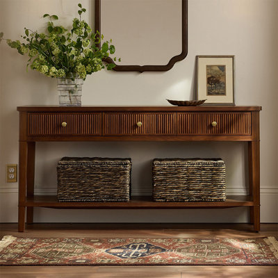American-style vintage entrance cabinet