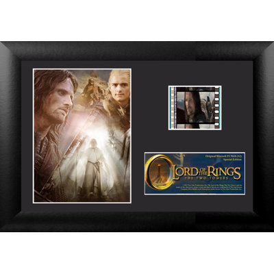 Lord of the Rings: The 2 Towers 7 x 5 FilmCells Framed Desktop Display with Stand
