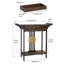 Console en bois massif 32,09 "Domna