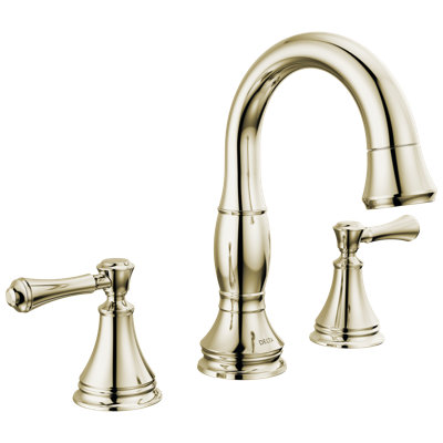 Cassidy 3-Hole Widespread Pull Out Sprayer Bathroom Faucet, 2-Handle Bathroom Sink Faucet