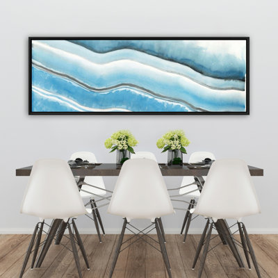 Géode texturée, reproduction sur toile