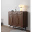 Armoire à chaussures en bois massif Nordic Herringbone Parquet-797241441
