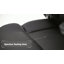Alira Mid-Back Ergonomic Office Chair - PU Leather Executive Chair with Adjustable Lumbar Support, Flip-Up Armrests & Height Adjustment, Rolling Swivel Chair for Home Office-1515631712