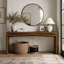 Console rustique, table basse d'entrée de style champêtre-1151601214-1151601210-1151601208