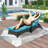 Outdoor Single chaise with Cushions-842295494