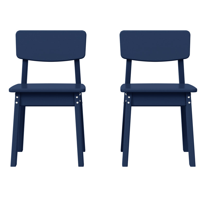 Chaise de salle à manger pour enfants, Bleu