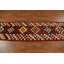 Tapis de couloir damier marocain noué à la main 3 x 10