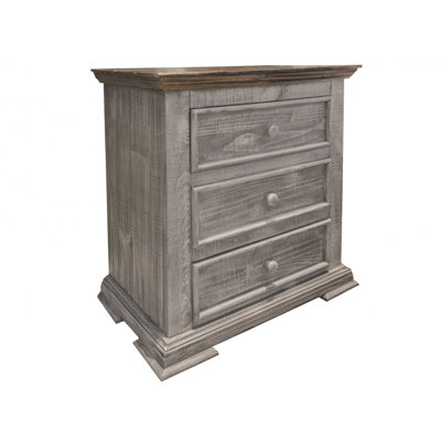 Erminie 30'' W Solid Wood Nightstand