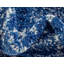 Tapis bleu marine / bleu Rizo Pat-1396370630