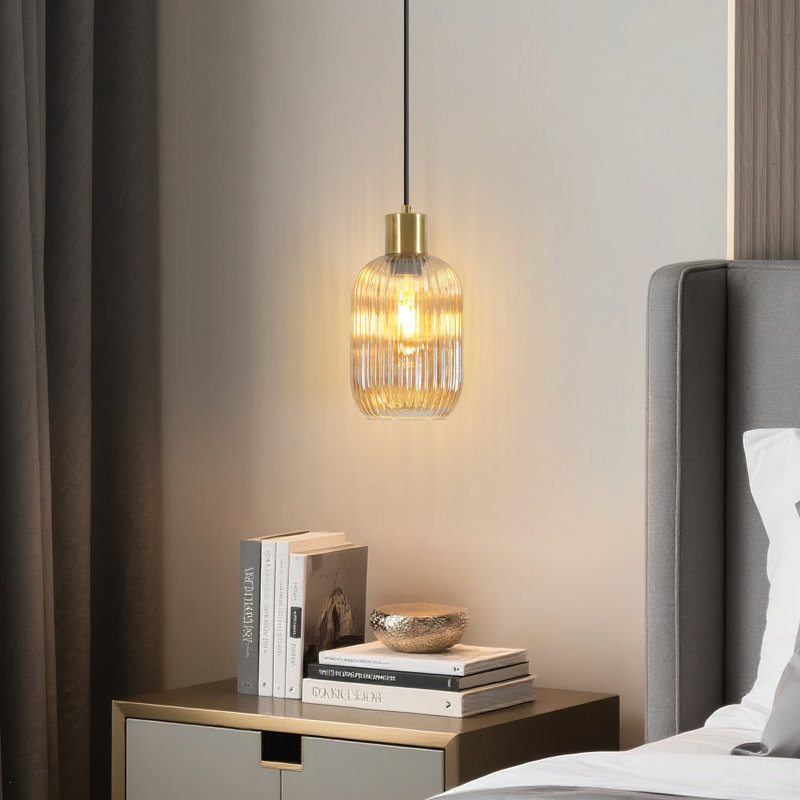 1 - Light Copper Chandelier Pendant