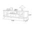 Modern Rubberwood TV Stand-2008132561