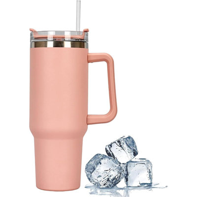 Belfry Kitchen Montanari 1200 mL Vacuum Insulated Stainless Steel Travel Tumbler with