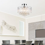 Seidel Plastic Semi Flush Mount