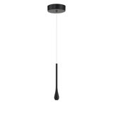 George Kovacs Pingo 1 Light LED Mini Pendant In Coal Finish