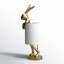 Lampe Chester en résine avec abat-jour en lin 27 po Chester