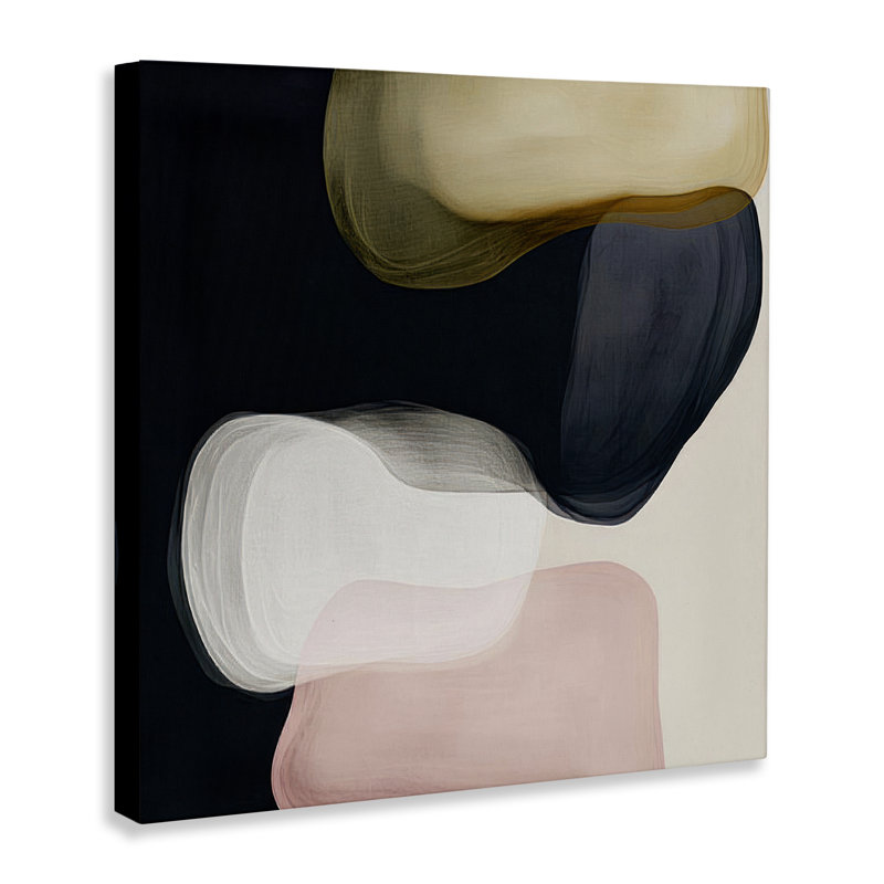 Art contemporain sur toile, entrelacé par Irena Orlov, H 24 po x l 24 po