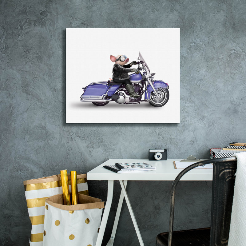 Toile épique Graffiti «Hog» par John Hovenstine, 24 po x 20 po