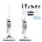 Gleehill  10-in-1 1550W Fast Heat Steam Mop  with Detachable Handheld Steamer for Multi-Surface Home Cleaning，silver-124454267