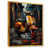 Gold Floater Framed