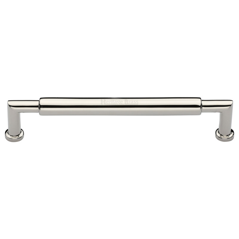 Heritage Brass Heritage Cabinet Pull Bauhaus Round Design, Antique Brass, 268cm L x 13cm W