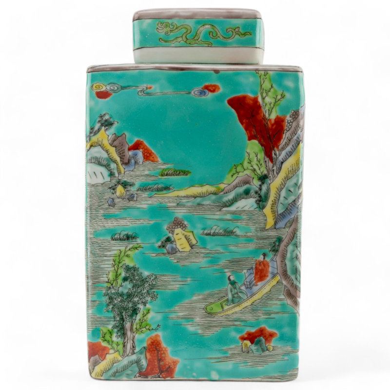 Handmade Porcelain Tea Jar