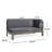 X-BACK RIGHT CORNER BENCH OF SET 2