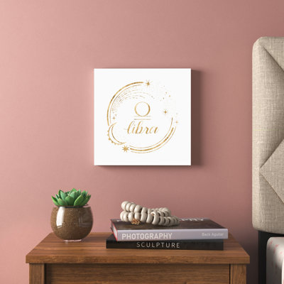«Gilded Astrology VII» par Grace Popp, impression sur toile tendue