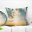 Oreiller seascape clouds groupés sur un oreiller de mer-123398432