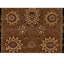 Tapis noir / brun de haute qualité noué à la main