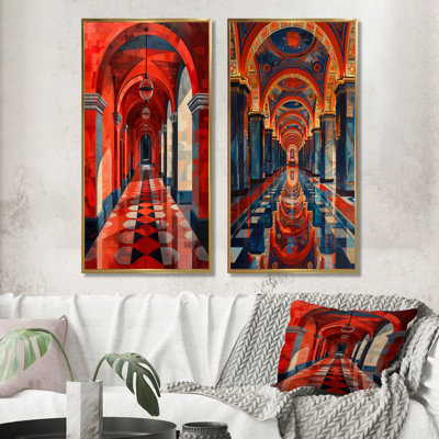 Ensemble de 2 pièces d'art mural