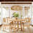 Wales 47" Solid Wood Dining Table-1942078684