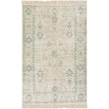 Amelie Sage Washable Accent Rug, 2x3