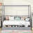 Twin Size Canopy Day Bed With 2 Drawers-1876240387