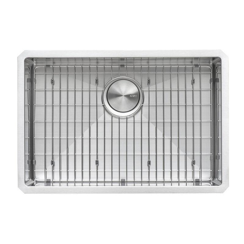 28-Inch Stainless Steel Drop-In Single Bowl Kitchen Sink