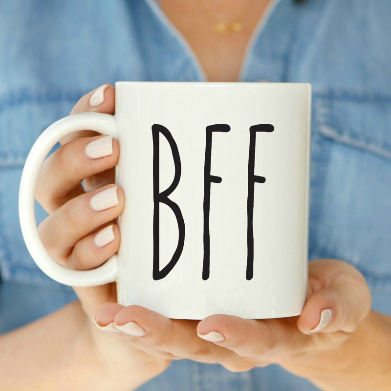 Grande tasse à café « bff »