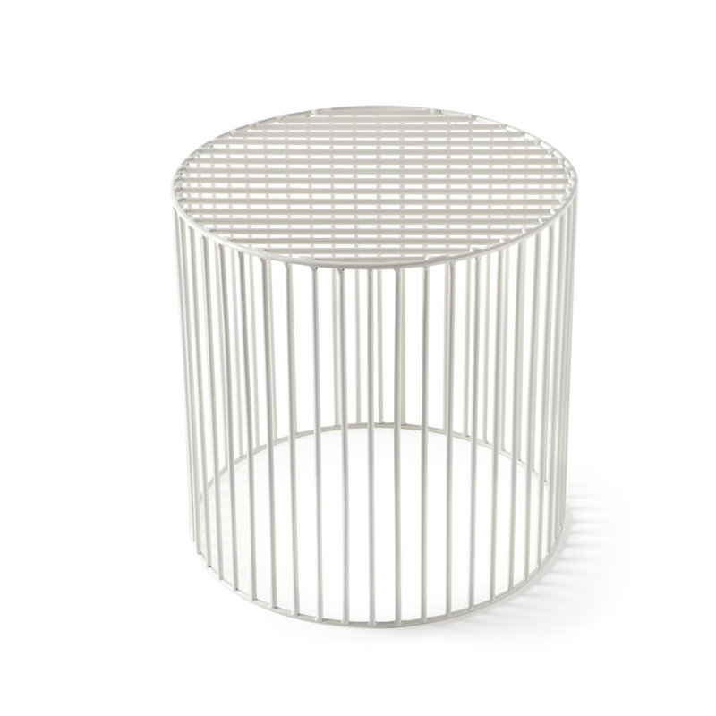 Coffee Table, White, 30 cm H x 50 cm L x 50 cm W