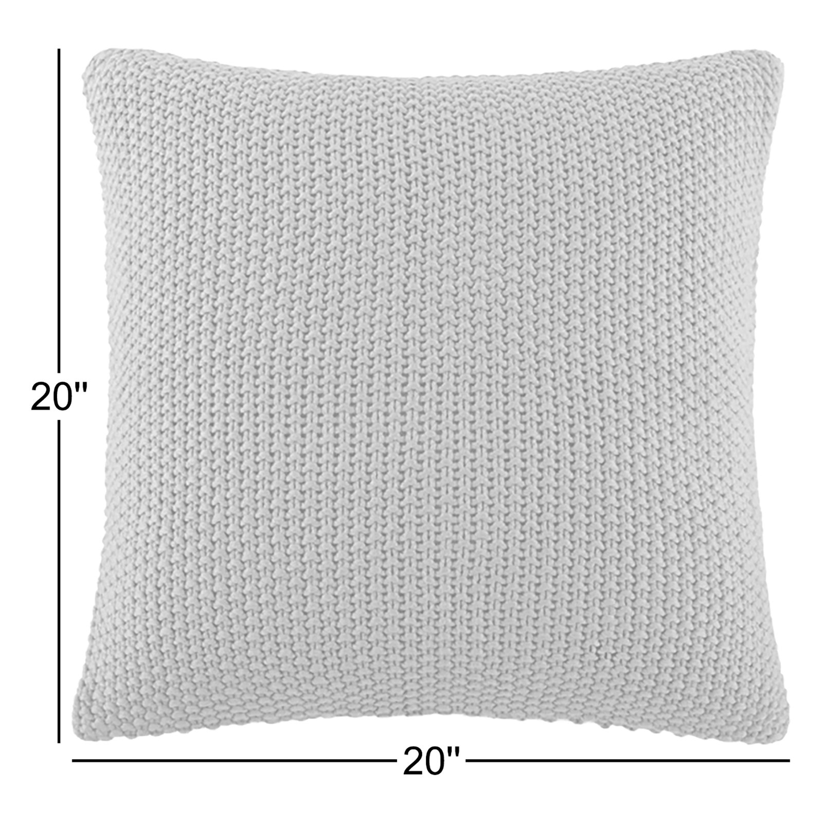 20" x 20" Throw Pillow, Green