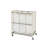 3-Bag Rolling Laundry Cart with Removable Bags-1982174893