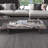 Light luxury natural marble coffee table-110781801