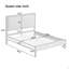 Lit plateforme de style Mid-Century moderne avec pieds fuselés, base de lit en bois massif grand lit, lit avec tête de lit tapissier Boucle, support de lattes en bois durable, aucun sommier nécessaire, noir-134642510-134642509