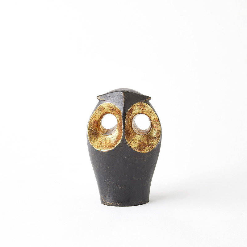 Gold Leafed Owl-Sm