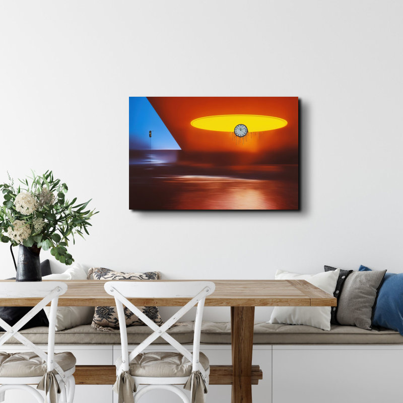 «Persistance of Memory Reimagined 18» par Stephen Chambers, impression sur toile tendue, L 18 po x H 15 po