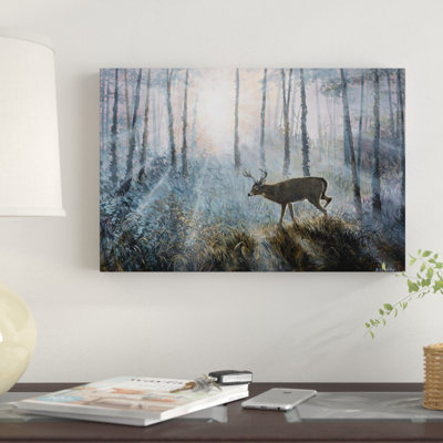 «Deer Path IV» par B. Lynnsy - reproduction non encadrée