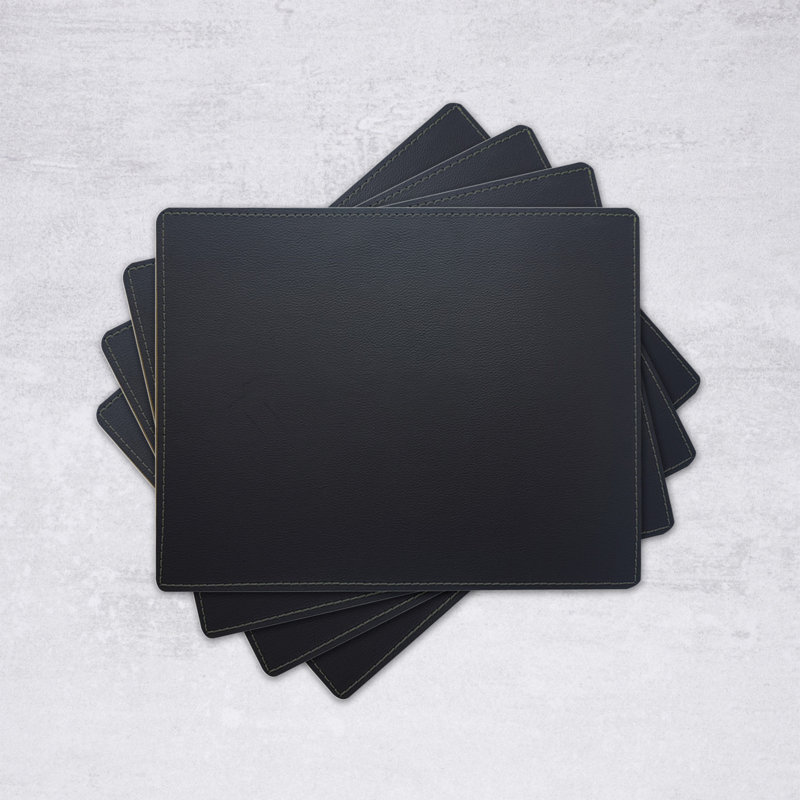 Altrina Rect Ebony (Black), Black