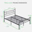 Lit plateforme en métal 14 "avec tête de lit-731391738-729070774