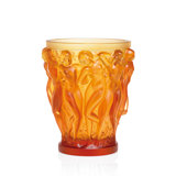 Bacchantes Handmade Crystal Table Vase
