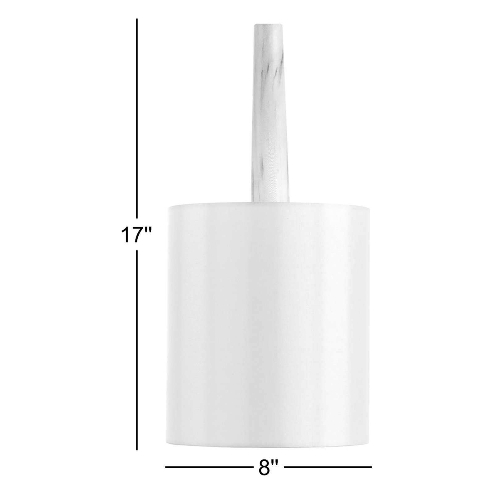 Perth Single Light Steel Dimmable Pendant