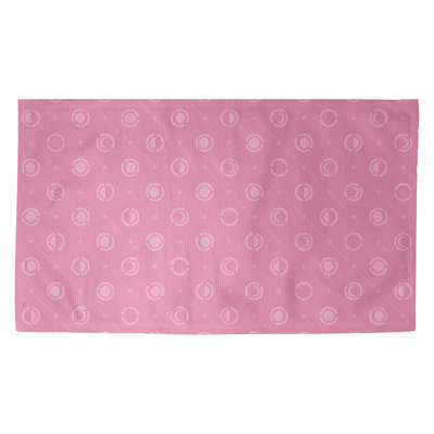 Rose Tapis décoratif phases de lune